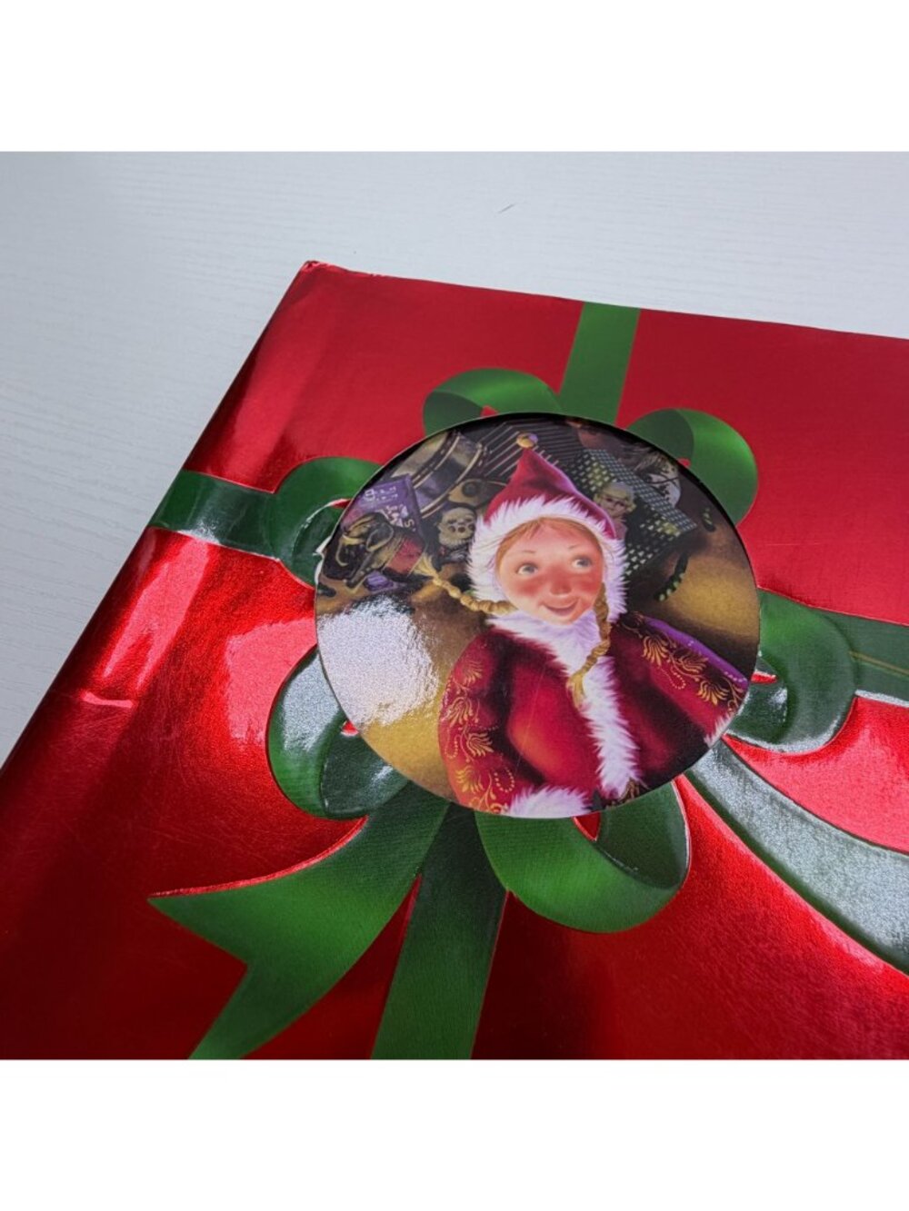 Santa Kid Childrens Christmas Book James Patterson 2004 Hardcover with Poster - Picture 2 of 13